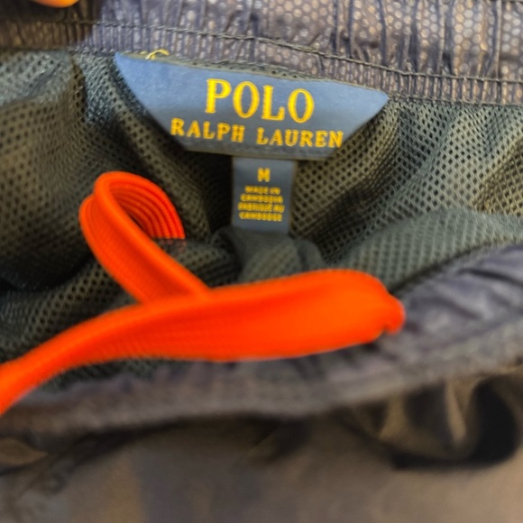 Polo by Ralph Lauren Men's Navy windbreaker track Pants size M - Picture 5 of 9